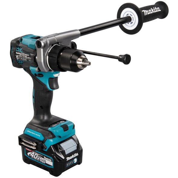Κρουστικό δράπανο Makita Makita Cordless impact drill HP001GD201 XGT, 40V (μπλε/μαύρο, 2x Li-Ion XGT μπαταρία 2.5Ah, MAKPAC)