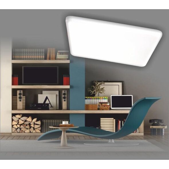 Ενσωματωμένο LED πάνελ TOPE RONDA, IP65, 3000 K, 8W, 533 lm, 10 x 10 cm
