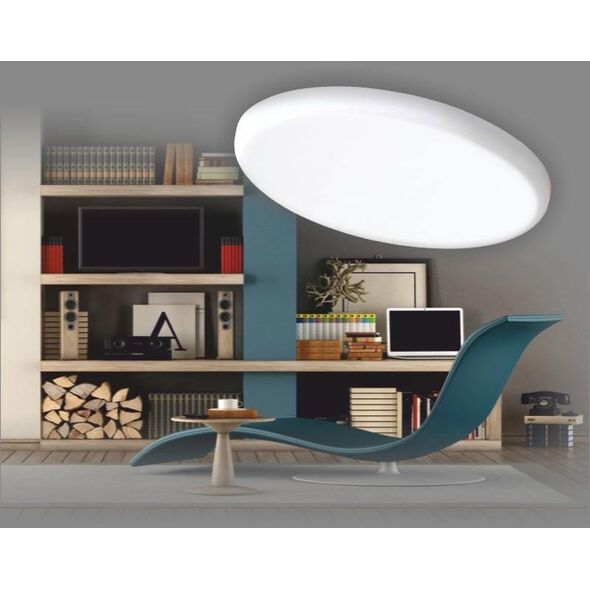 Φωτιστικό LED ενσωματωμένο TOPE RONDA, IP65, 3000 K, 14W, 998 lm, 15.5 x 15.5 cm