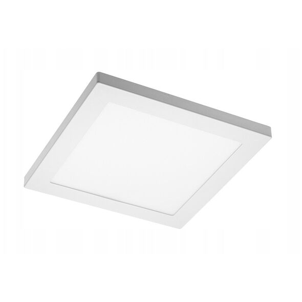 Ενσωματωμένο LED πάνελ GTV MOZA, IP40, 18 W, 1500 lm, 4000 K, ρυθμιζόμενη διάμετρος οπής, 23x23 cm