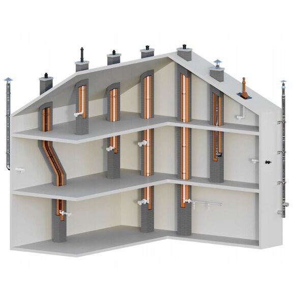 ΕΙΣΑΓΩΓΗ ΑΕΡΑ PP SYS. ROZDZ. INOX DN80