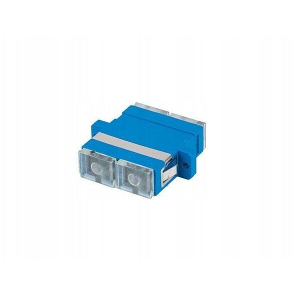 Προσαρμογέας οπτικών ινών υβριδικός SC/UPC - ST/UPC duplex SM