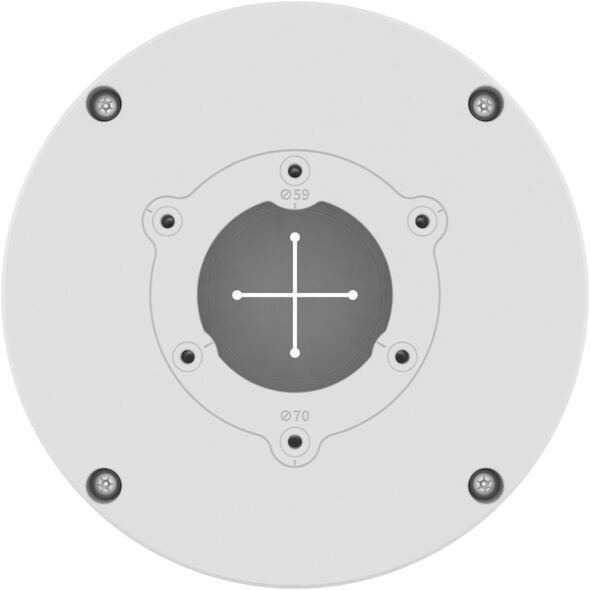 Κουτί σύνδεσης Hanwha SBO-140BW Στήριξη TR20 λευκό