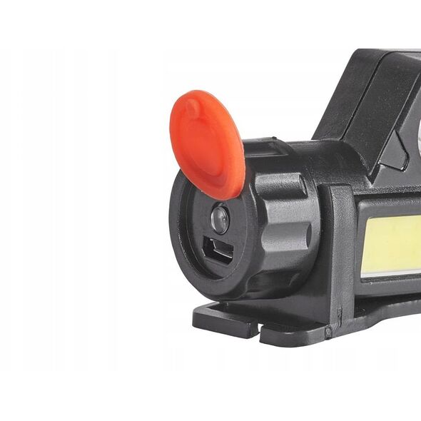 Φακός κεφαλής με περιστρεφόμενη κεφαλή LED COB 3W + XPE 800mAh IP20 (240)