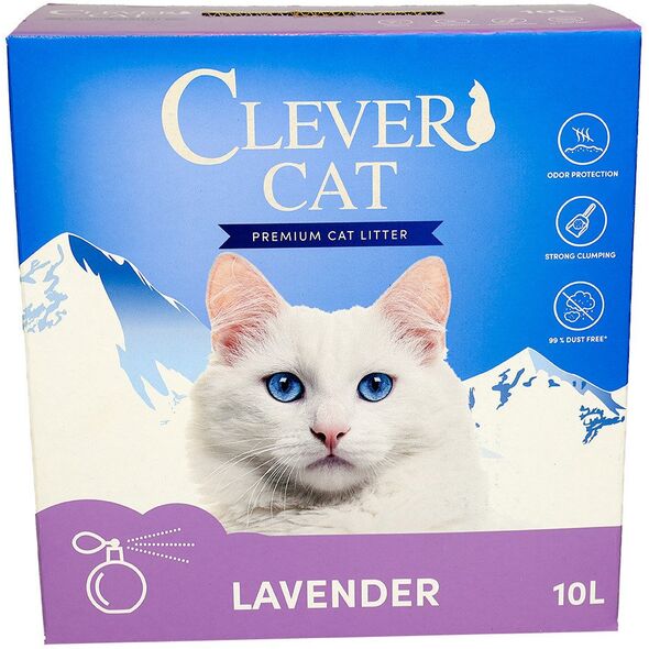 Έξυπνη άμμος γάτας Lavendel 10 L