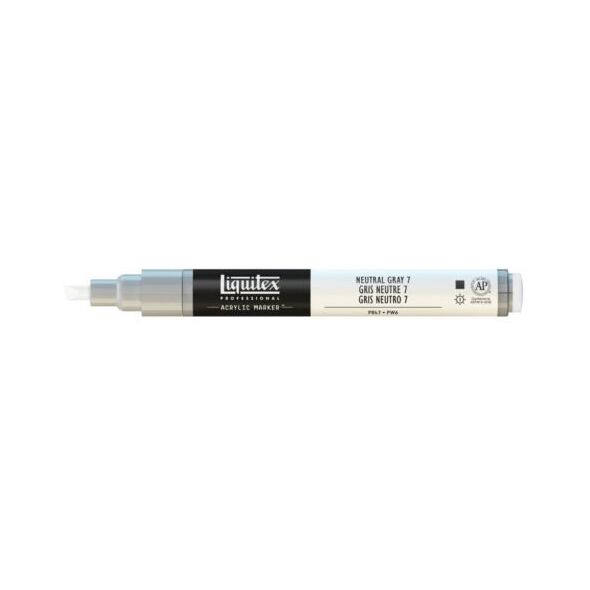 Liquitex 887452000952, Γκρι, Μαύρο, Λευκό, Λεπτή μύτη, 2 mm, 1 τεμ.