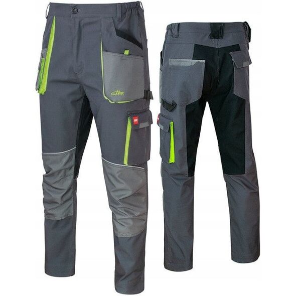 Εργατικά παντελόνια με ελαστάνη CLASSIC STRETCH SLIM, μέγεθος 50