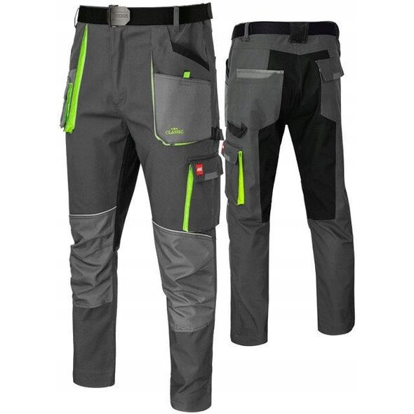 Εργασιακά παντελόνια με ελαστάνη CLASSIC STRETCH SLIM, μέγεθος 54