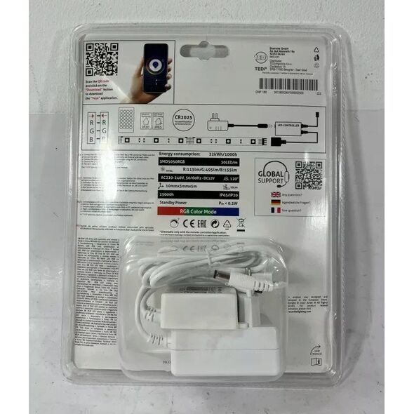 Σετ λωρίδας LED AVIDE, IP65, RGB, 36W, 1650 lm, με τηλεχειριστήριο, 5m