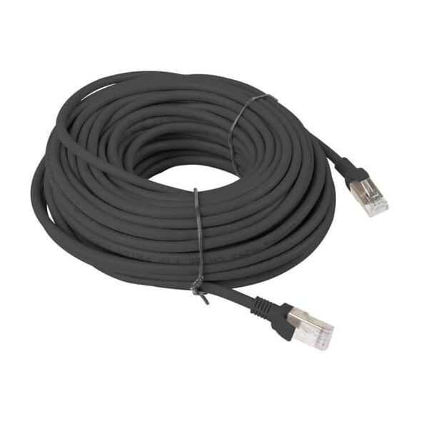 Καλώδιο δικτύου Fuj:tech CAT6A S/FTP, 20 μ, μαύρο