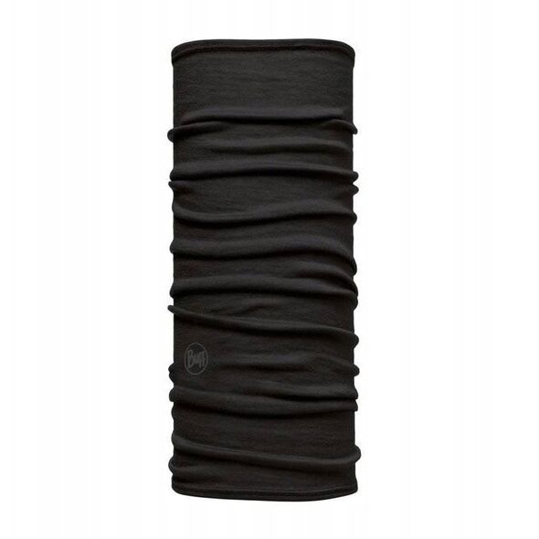 Ελαφρύς σωλήνας κασκόλ Merino Junior της Buff, μαύρο