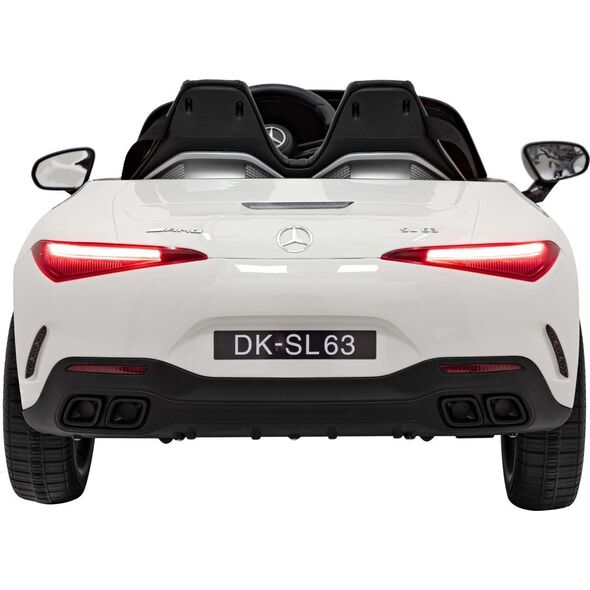 Mercedes Auto na akumulator Mercedes 4x4 AMG SL63 Biały