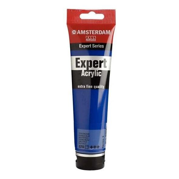 Amsterdam Expert Series Acrylic Tube 150 ml Phthalo Blue 570