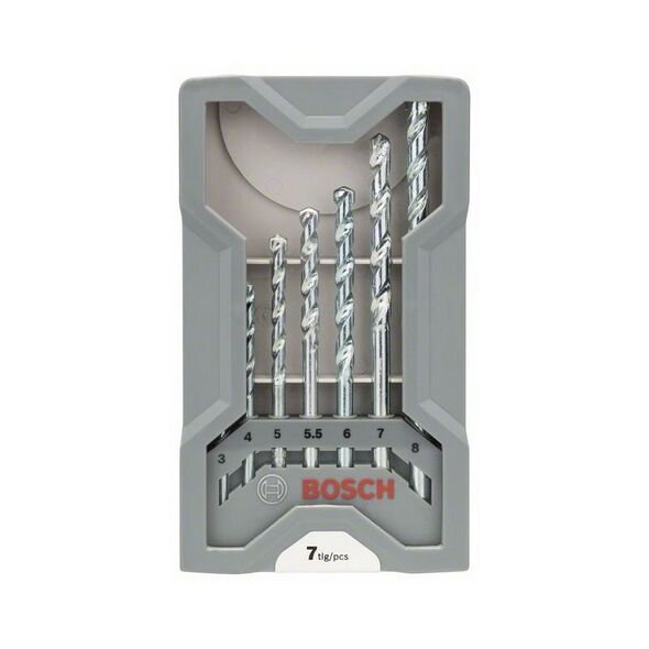 Wiertło Bosch do betonu walcowe 7 4 5 3 6 8 55mm zestaw (2607017035)