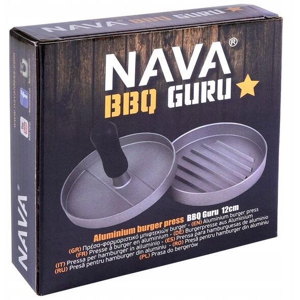 Πρέσα για μπέργκερ BBQ GURU 12 cm