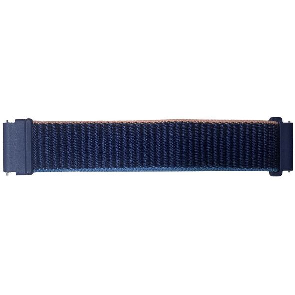 Λουράκι νάιλον Wave, 22 mm για έξυπνα και αθλητικά ρολόγια, σκούρο μπλε