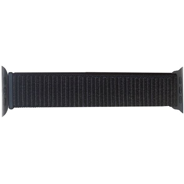 Λουράκι νάιλον Wave, Apple Watch 38 / 40 / 41 / 42 mm, μαύρο