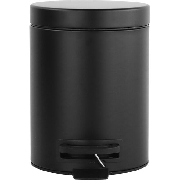 Κάδος ποδοκίνησης Enne Convi Pedal 5L, μαύρος ματ