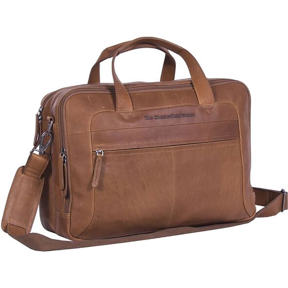 Η Chesterfield Brand Ryan Τσάντα Laptop 17", Cognac
