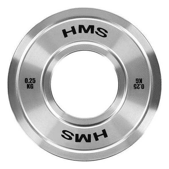 TOS02 TALERZ OLIMPIJSKI STALOWY KALIBROWANY 0.25 KG HMS
