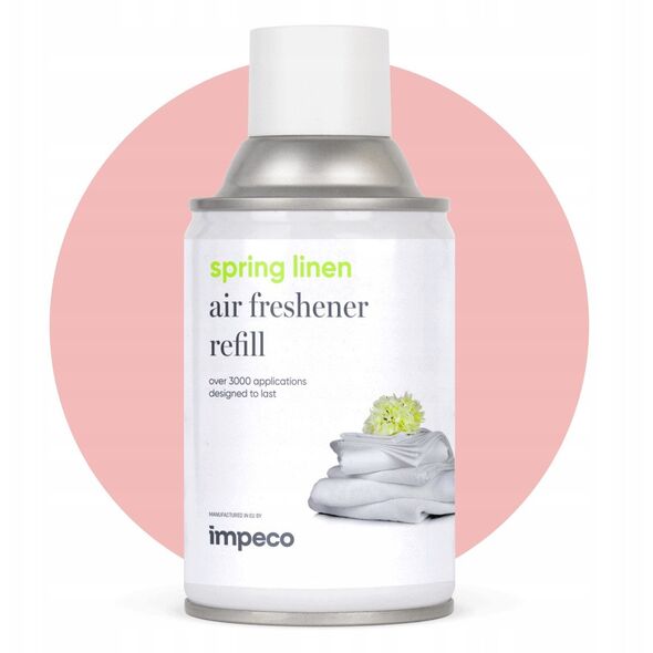 Impeco Freshener - Αποσμητικό χώρου σε σπρέι, ανταλλακτικό, 270 ml - Spring Linen