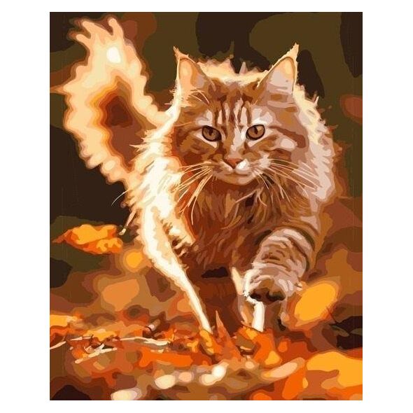 Malowanie po numerach - Kocie przygody 40x50cm