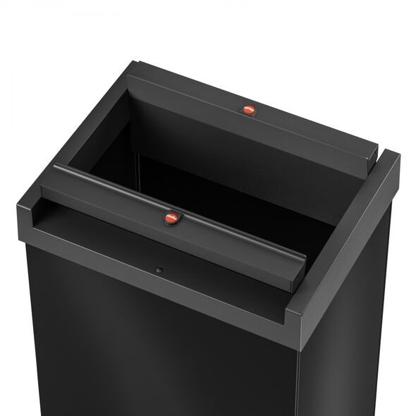 HAILO Κάδος απορριμμάτων Big-Box Swing L / 35L / μαύρο 030840141