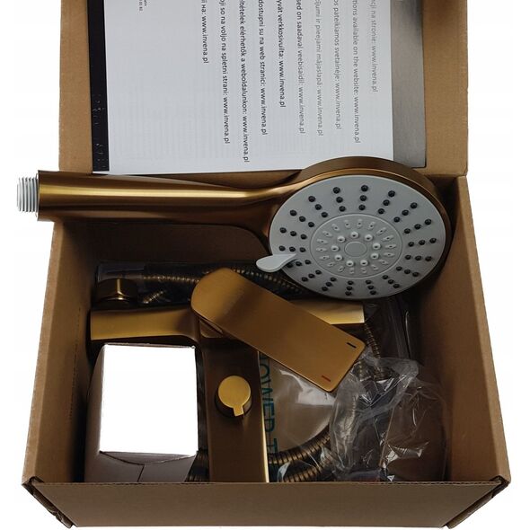 MIXER BATH NERI WITH SHOWER SET COPPER