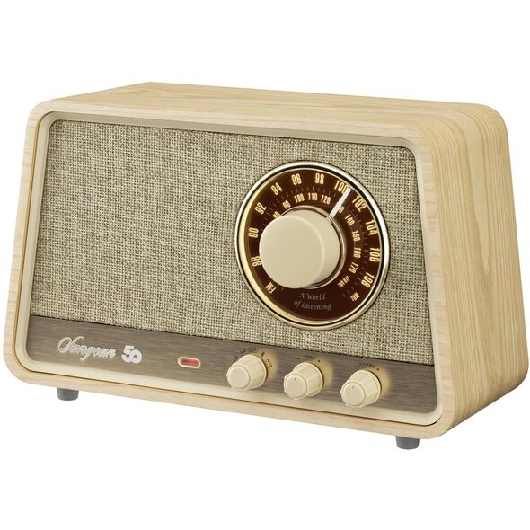 Sangean WR-101 επιτραπέζιο ραδιόφωνο, Bluetooth, ανοιχτό δρυς