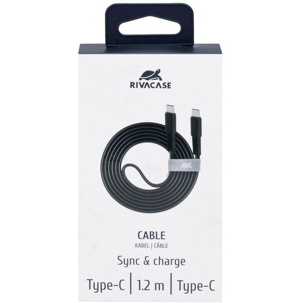 ΚΑΛΩΔΙΟ USB-C ΣΕ USB-C 1.2M/ΜΑΥΡΟ PS6005 BK12 RIVACASE