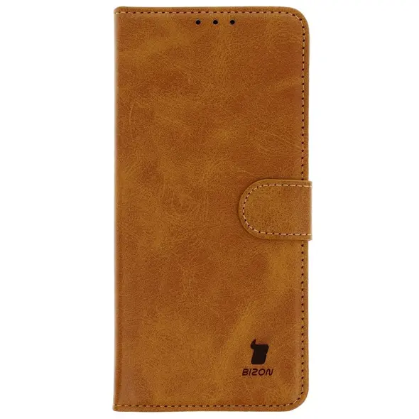 Etui z klapką Bizon Case Pocket do Xperia 1 VII brązowe