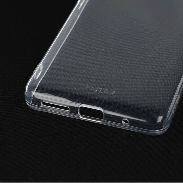 Θήκη σιλικόνης TPU FIXED για Motorola Moto G24 Power, διαφανής