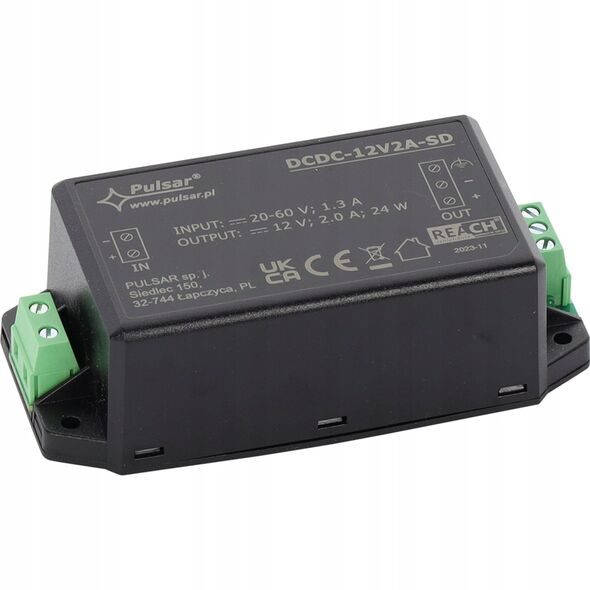 Μετατροπέας Τροφοδοσίας DCDC-12V2A-SD Pulsar