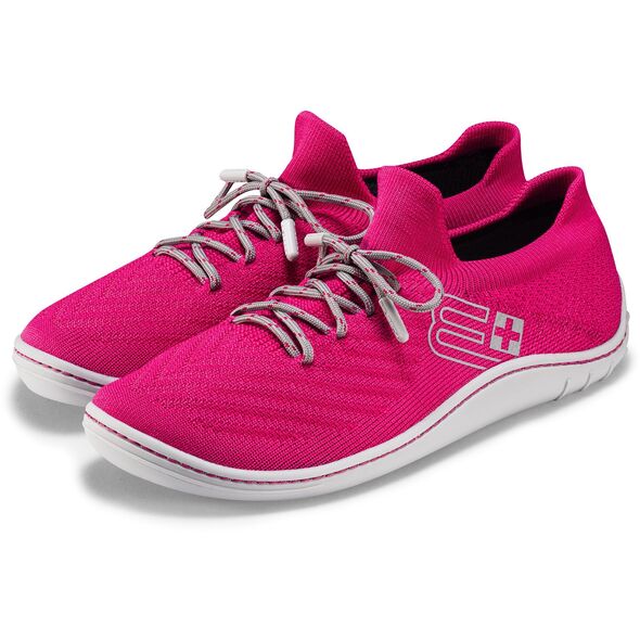Γυναικεία παπούτσια BAREFOOT MERINO ροζ/γκρι 38