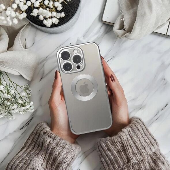Θήκη GLAM για IPHONE 16e (SE 4 2025) ασημί