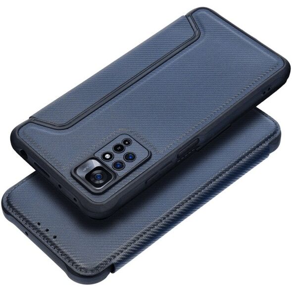 Θήκη RAZOR Book για XIAOMI Redmi Note 14 4G (GLOBAL - 164,84mm x 78,15mm x 8,16mm) μπλε