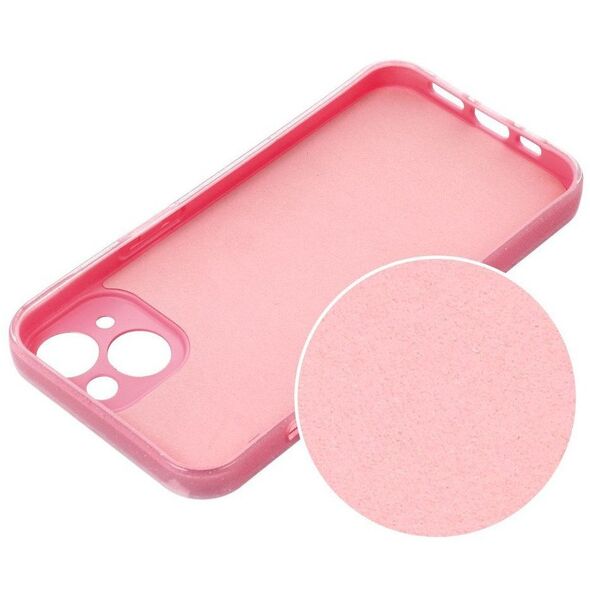 Θήκη CLEAR CASE 2 mm BLINK για IPHONE 16e (SE 4 2025) ροζ