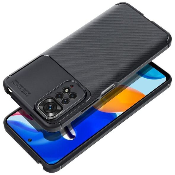 Θήκη CARBON PREMIUM για XIAOMI Redmi Note 14 PRO 4G μαύρο