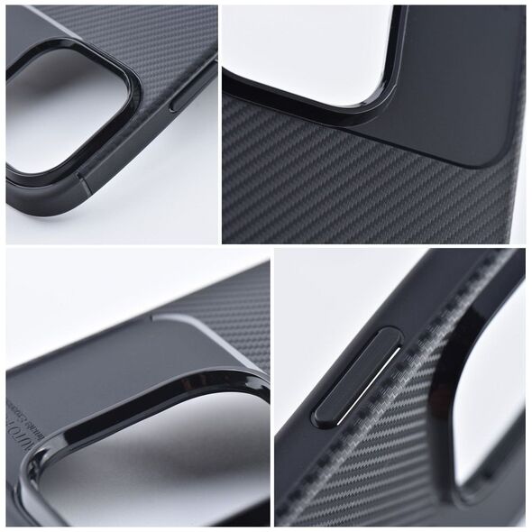 Θήκη CARBON PREMIUM για XIAOMI Redmi Note 14 PRO 4G μαύρο