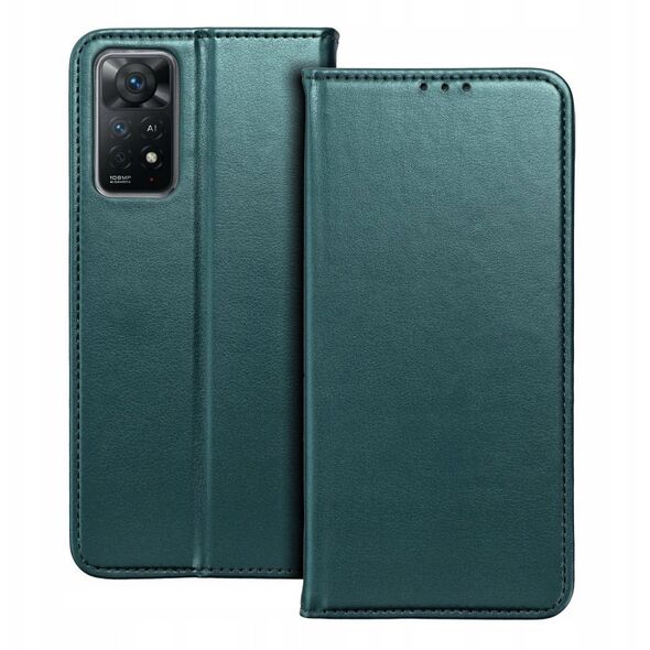 Kabura SMART MAGNETO για το XIAOMI Redmi Note 14 PRO 5G / 14 PRO PLUS 5G σκούρο πράσινο