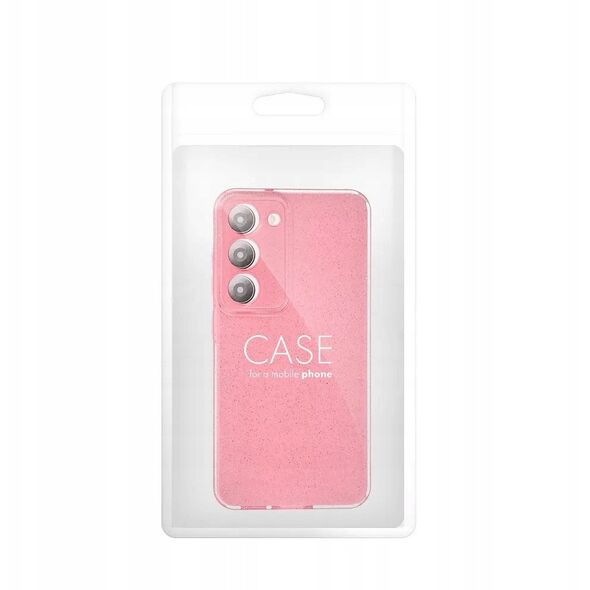Θήκη CLEAR CASE 2 mm BLINK για SAMSUNG S25 Plus ροζ