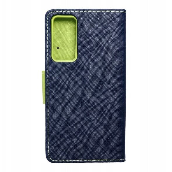 Θήκη FANCY Book για XIAOMI Redmi Note 14 PRO 5G / 14 PRO PLUS 5G μπλε με λαχανί