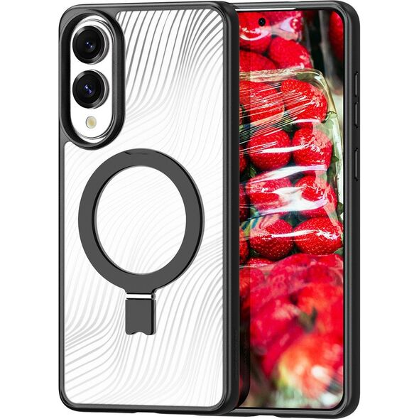 DUX DUCIS θήκη AIMO MAG συμβατή με MagSafe για SAMSUNG S25 Edge μαύρο