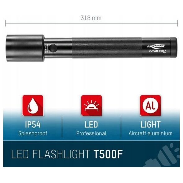 Latarka Ansmann ANSMANN Taschenlampe Future T500F