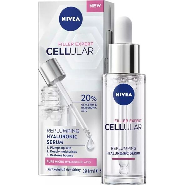 Nivea Cellular Expert Filler Wypełniające serum hialuronowe 30ml