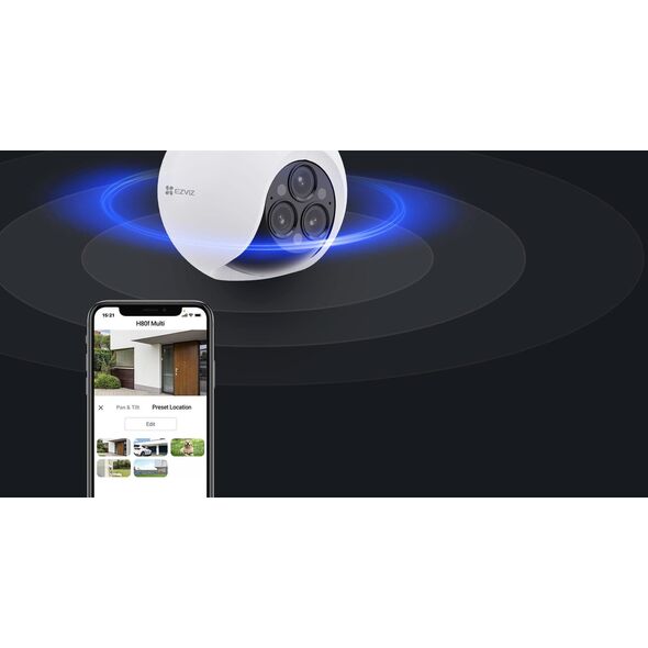 EZVIZ CS-H80f ελεγχόμενη εξωτερική κάμερα