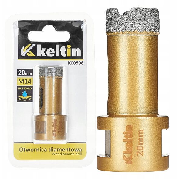 Διαμαντένιο τρυπάνι για γρανίτη 20mm M14 (100)
