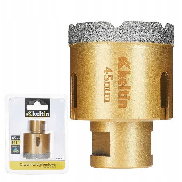 Διαμαντένιο τρυπάνι για πλακάκια 45mm M14 (60)