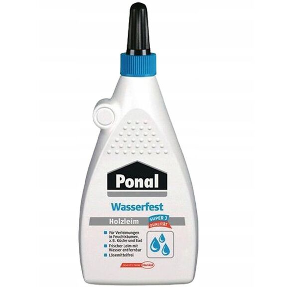 Ponal Holzleim Αδιάβροχη Κόλλα Ξύλου, Φιάλη με 225g, 9H PN18S