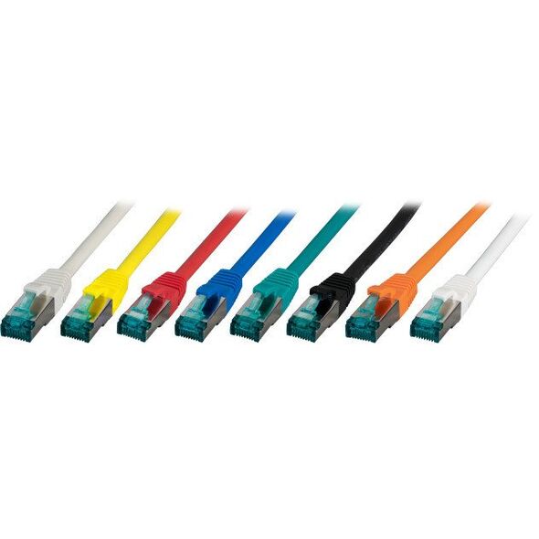 Καλώδιο EFB RJ45 Patch S/FTP Cat6A LSZH Μαγέντα Μήκος 3μ 4x2xAWG27/7 σύμφωνα με TIA/EIA568B θωρακισμένο Πρότυπα μετάδοσης 10Gbit